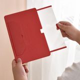12 inch pull-out mobiele telefoon scherm vergrootglas 3D desktop stand  stijl: Blu-ray model (rood)