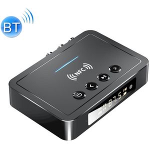 M6 NFC Bluetooth 5.0 Ontvanger & Zender & FM 3 in 1 Adapter