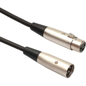 1m 3-pins XLR Male naar XLR Female MIC afgeschermd snoer microfoon Audio