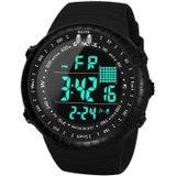 Syneke 8209 Multifunctionele sporten Zwemmen Waterdicht Lichtgevend Alarm Mannen Elektronisch Horloge