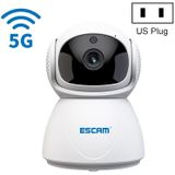 ESCAM PT201 HD 1080P DUAL-BAND WIFI IP-camera  ondersteuning Night Vision / Motion Detection / Auto Tracking / TF-kaart / Two-Way Audio