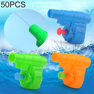 50 PC'S kinderen water speelgoed mini plastic schieten waterpistool  willekeurige kleur levering