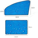 4 stks R-2938 Single-layer Sun Protection Magnetic Car Gordijn Voertuig Water Drop Sunshade (Blue Right)