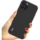 IMAK UC-2-serie Shockproof Full Coverage Soft TPU Case voor iPhone 12 Pro(Zwart)