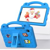 Voor Samsung Galaxy Tab A9 Handvat Kickstand Kinderen EVA Schokbestendige Tablet Case (Hemelsblauw)