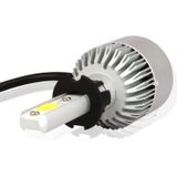 S2 2st H3 18W 1800LM 6500K 2 COB LED waterdichte IP67 auto koplamp lampen  DC 9-32V (wit licht)