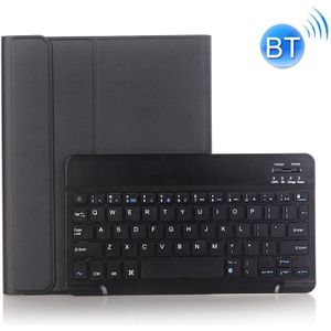 A102B voor iPad 10 2 inch 2019 ultradun afneembaar Bluetooth-toetsenbord lederen draagtas met standaard & Pensleuf functie (zwart)