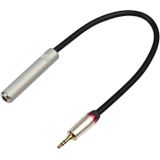 REXLIS TC128MF 3.5 mm male naar 6.5 mm Female audio adapter kabel  lengte: 30cm