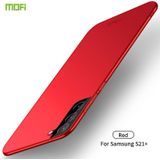 Voor Samsung Galaxy S21+ 5G MOFI Frosted PC Ultradunne Hard Case (Rood)