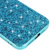 Voor iPhone 12 Pro Max Glitter Powder Shockproof TPU Beschermhoes (Zilver)