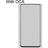 Voorscherm Buitenste glazen lens met OCA Optisch duidelijke lijm voor Xiaomi MI MIX 3