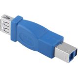 Super USB 3.0 Snelheid vrouwtje Type A naar mannetje Type B Adapter (blauw)