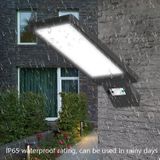 LED Solar Street Lamp Menselijk Body Induction Road Lighting Huishoudelijke Outdoor Garden Light  Style: Afstandsbediening + Sensor (Warm White Light)