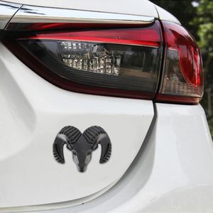 Stier patroon auto metalen behuizing decoratieve sticker  maat: S (zwart)