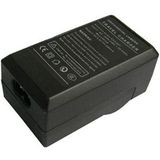 2-in-1 digitale camera batterij / accu laadr voor konica minolta np1