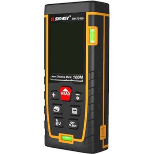 SNDWAY dubbele horizontale Bubble meetzoeker Laser afstand meter bereik hand gereedschap apparaat SW-TG100