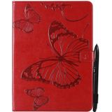 Pressed Printing Butterfly Pattern Horizontal Flip Lederen Tablet Case voor iPad Mini 6