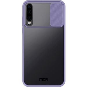 Voor Huawei P40 Pro+ MOFI Xing Dun Series PC + TPU Anti-peep Waterproof and Anti-drop All-inclusive Protective Shell  Translucent Frosted(Purple)