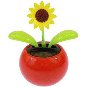 Zonnebloem groot zonne-Toy Mini dansen bloem als geschenk of auto decoratie  willekeurige kleur voor levering