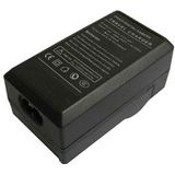 2-in-1 digitale camera batterij / accu laadr voor samsung slb-0937