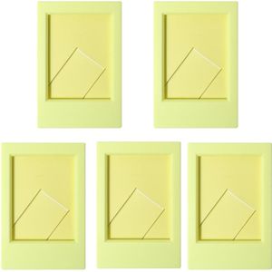 5PCS CAIUL 3 inch foto verticaal frame voor mini (licht theegroen)