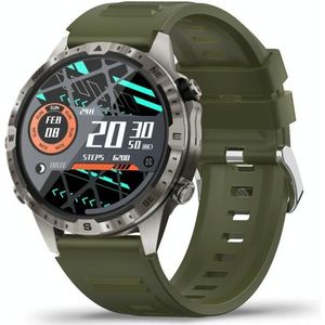 HAMTOD GT45 1 6 inch waterdicht smartwatch  ondersteuning voor Bluetooth-oproep / hartslag / bloedzuurstofbewaking