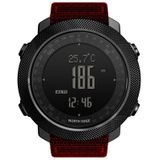 NORTH EDGE Multi-function Waterproof Outdoor Sports Electronic Smart Watch  Support Humidity Measurement / Weather Forecast / Speed Measurement(Red)