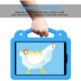 Handvat Kickstand Kinderen EVA Schokbestendig Tablet Case Voor iPad mini 1/2/3/4/5 (Hemelsblauw)