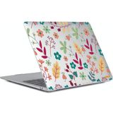 Enkay Flower Series Patroon Laotop Beschermend Crystal Case voor MacBook Pro 16.2 Inch A2485 2021 (Spring)