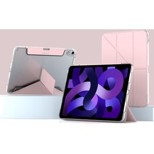 Voor iPad Air 2022 / 2020 10.9 Mutural Deformation Stand Slimme lederen tablethoes