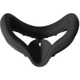 2 PCS GS0090 oogmasker gezichtsmasker schaduw anti-zweet siliconen beschermhoes voor Oculus Quest2 (zwart)