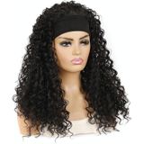 Hairband Wig Hoofddeksels Volume Chemical Fiber Wig Hoofddeksels  Kleur Classificatie: 4 # XK