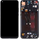 LCD-scherm en digitizer volledige assemblage met frame voor Huawei Honor View 20 (Zwart)