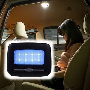 Auto Interieur Wireless Intelligent Electronic Products Auto Reading Verlichting Plafondlamp LED Nachtlicht  Lichte Kleur: Blauw Licht (Zwart)