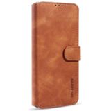 Voor Samsung Galaxy Note20 DG. MING Retro Oil Side Horizontale Flip Case met Holder & Card Slots & Wallet(Brown)