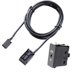 Auto AUX AUDIO-interface + Kabelraad Harness voor BMW E85 E86 Z4 X3