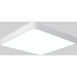 Macaron LED Vierkante plafondlamp  wit licht  maat: 30cm