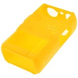 Zuivere kleur siliconen beschermhoes voor UV-5R serie Walkie Talkies(Yellow)