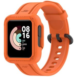 Voor Xiaomi Redmi Watch Silicone Solid Color Watch Band