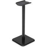 Hoofdtelefoonhouder aluminiumlegering internet cafe computer hoofdtelefoon stand hanger haak display plank (D5 zwart)