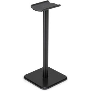 Hoofdtelefoonhouder aluminiumlegering internet cafe computer hoofdtelefoon stand hanger haak display plank (D5 zwart)