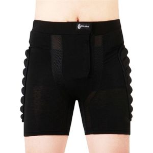 WOLFBIKE volwassen skin schaatsen snowboarden beschermende kleding Outdoor sporten Hip opgevuld Shorts  grootte: S