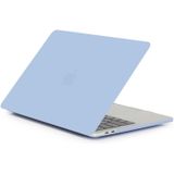 Laptop Frosted stijl PC beschermende case voor MacBook Pro 13 3 inch A1989 (2018) (blauw)