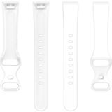 Voor Amazon Halo View Silicone Butterfly Buckle Watch Band  Grootte: L