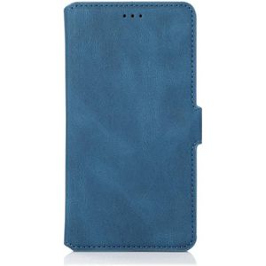 Voor Samsung Galaxy S9 Plus Retro Magnetic Closing Clasp Horizontale Flip Lederen Case met Holder & Card Slots & Photo Frame & Wallet(Navy Blue)