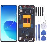 Origineel LCD -scherm en digitizer volledige montage met frame voor Oppo Reno6 5G PEQM00 CPH2251