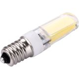 E14 3W 300LM COB LED zaklamp  PC materiaal dimbaar voor de hallen / Office / Home  AC 220-240V(White Light)