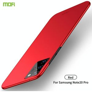 Voor Samsung Galaxy Note20 Ultra MOFI Frosted PC Ultra-thin Hard Case(Red)