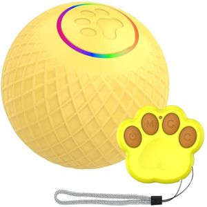 C2 5 5 cm intelligente afstandsbediening huisdier speelgoed kat training lichtgevende bal