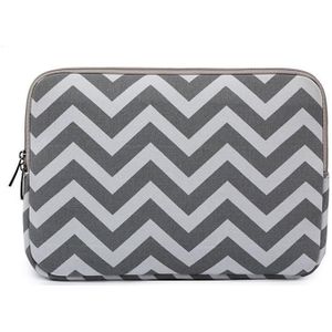 LiSEN LS-525 Wavy Pattern Notebook Liner Bag  Size: 12 inches(Gray)